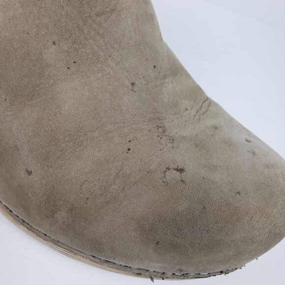 Dansko Maria Womens Size EU 41 US 10.5-11 Beige Nubuck Leather Ankle Bootie Shoe - Picture 9 of 14